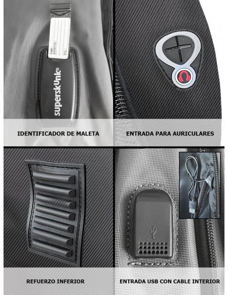 copy of MOCHILA SSK POLIPIEL NEGRA