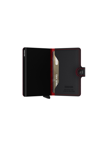 SECRID Cartera Miniwallet Fuel Black-Red