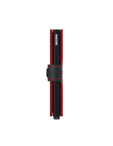 SECRID Cartera Miniwallet Fuel Black-Red