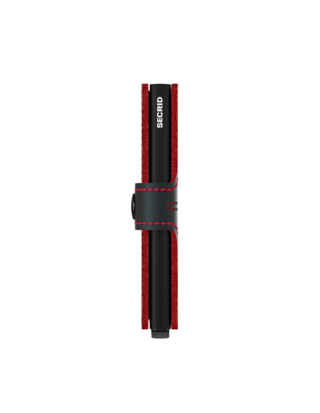 SECRID Cartera Miniwallet Fuel Black-Red