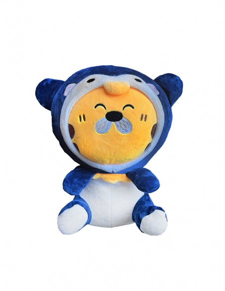 COJIN DE VIAJE CONVERTIBLE PINGUINO / TIGRE PELUCHE