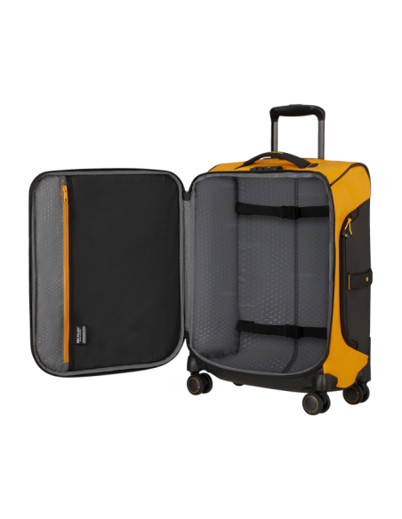 Maleta Samsonite ECODIVER Spinner (4 ruedas) 55cm | Color Amarillo