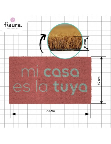 TAPETE DE COCO FISURA-ORIGINAL COM...
