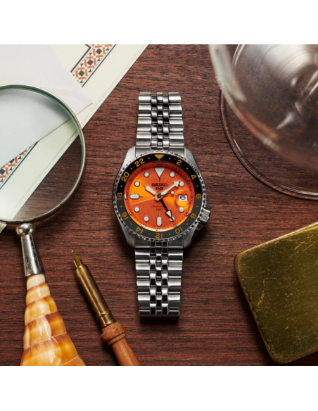 RELOJ HOMBRE SEIKO 5 SPORTS GMT SSK005K1