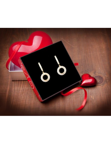 PENDIENTES SSK STYLE DORADOS CORONA