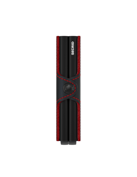 SECRID Cartera Twinwallet Fuel Black-Red