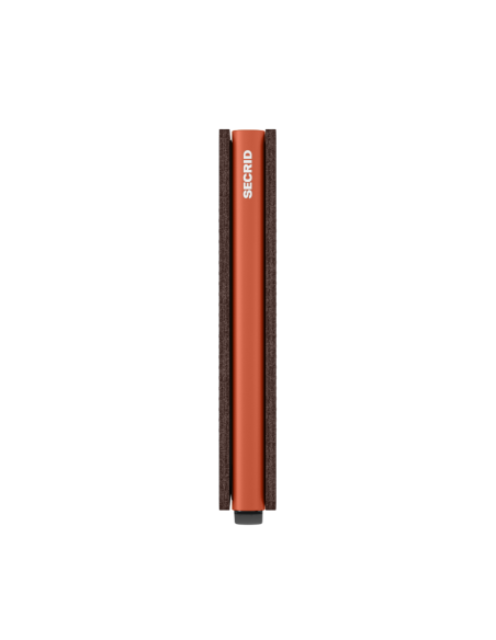 SECRID Cartera Slimwallet Optical Brown-Orange