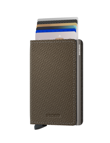SECRID Cartera Slimwallet Carbon Khaki