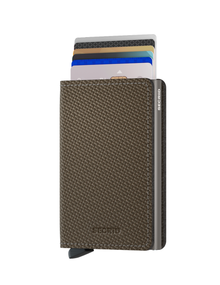 SECRID Cartera Slimwallet Carbon Khaki
