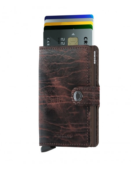 SECRID Cartera Miniwallet Duth Martin Cacao-Brown