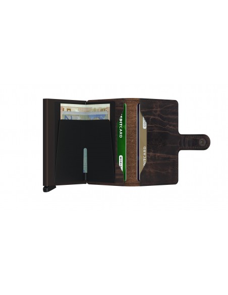 SECRID Cartera Miniwallet Duth Martin Cacao-Brown