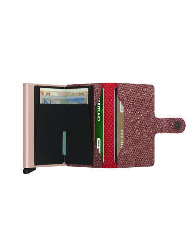 SECRID Cartera Miniwallet Sparkle Red