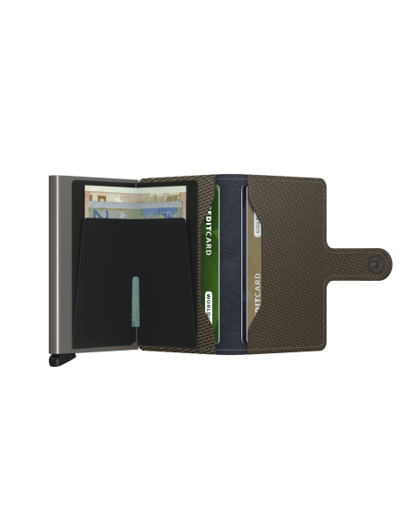 SECRID Cartera Miniwallet Carbon Khaki