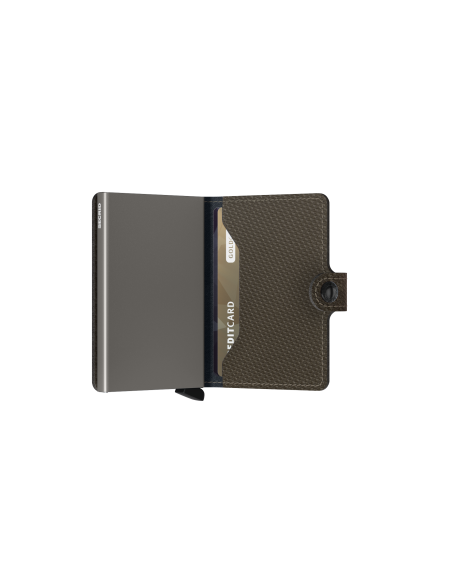 SECRID Cartera Miniwallet Carbon Khaki