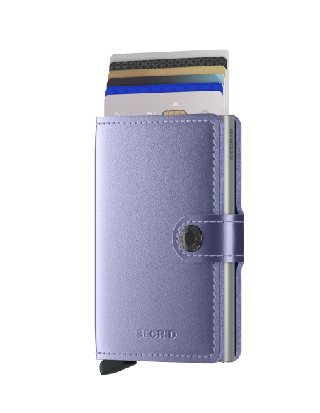 SECRID Cartera Miniwallet Metallic Lila