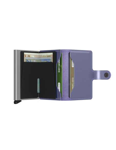 SECRID Cartera Miniwallet Metallic Lila