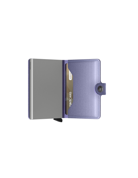 SECRID Cartera Miniwallet Metallic Lila