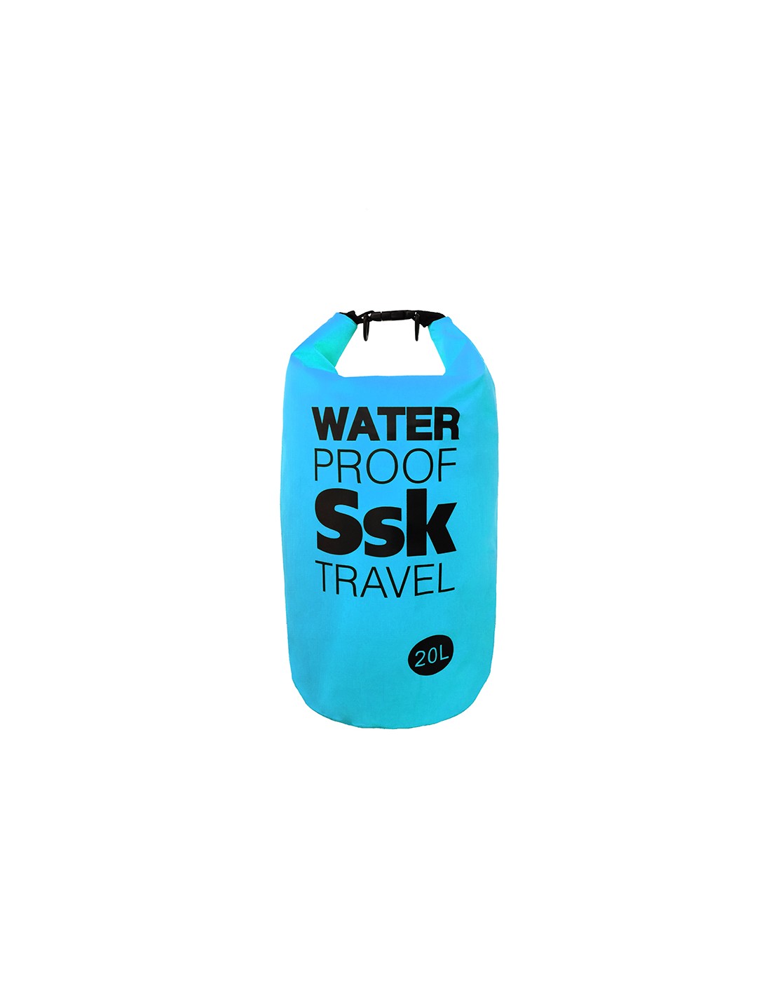 Bolsa/Mochila agua estanca Waterproof  Ideal para Trekking, Pesca,  Navegación, Escalada, Surf, Pádel Surf (Blue 20 L)