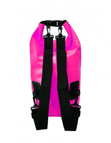Bolsa/Mochila agua estanca Waterproof  | Ideal para Trekking, Pesca, Navegación, Escalada, Surf, Pádel Surf... (Gris 20 L)