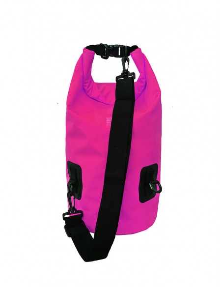 Bolsa/Mochila agua estanca Waterproof  | Ideal para Trekking, Pesca, Navegación, Escalada, Surf, Pádel Surf... (Gris 20 L)