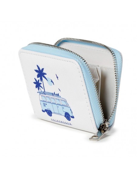 Monedero Caravana Volkswagen T1 Camper Azul