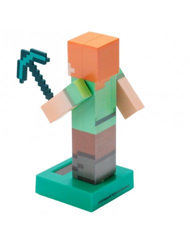 Muñeco Solar Alex Minecraft