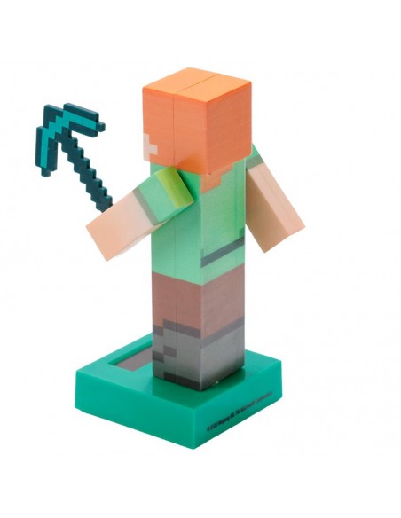 Muñeco Solar Alex Minecraft