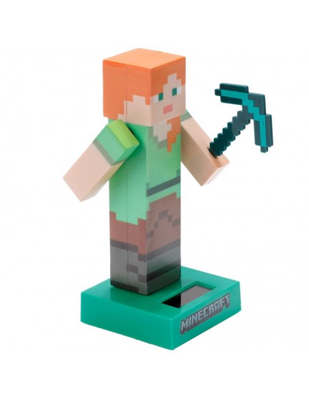 Muñeco Solar Alex Minecraft