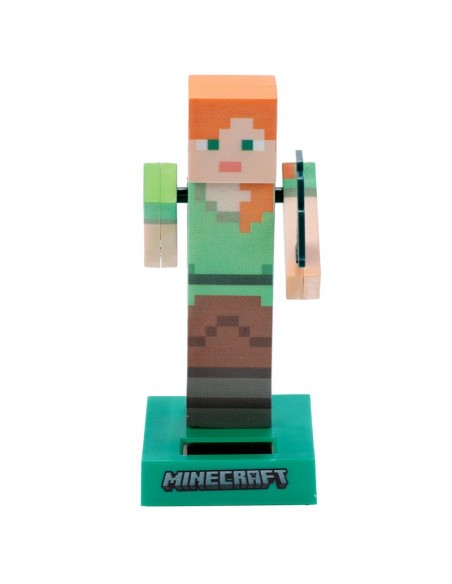 Muñeco Solar Alex Minecraft