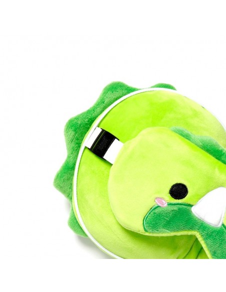 Almohada Viaje Y Antifaz Dinosaurio