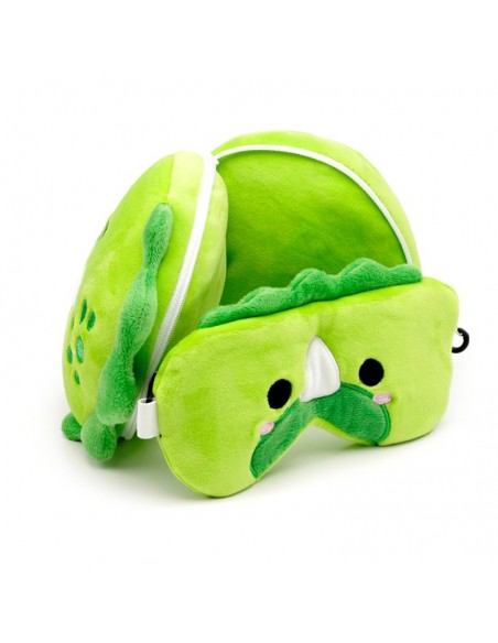 Dinosaur Travel Pillow and Eye Mask
