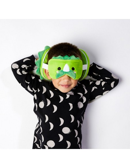 Dinosaur Travel Pillow and Eye Mask