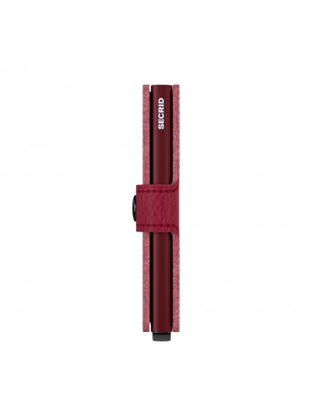 SECRID Cartera Miniwallet Stitch Magnolia Rosso