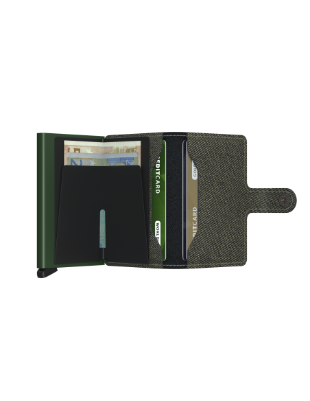 SECRID Cartera Miniwallet Twist Green