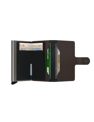 SECRID Cartera Miniwallet Matte Truffle