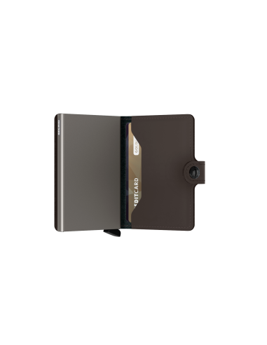 SECRID Cartera Miniwallet Matte Truffle