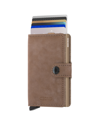 SECRID Cartera Miniwallet Vintage Taupe