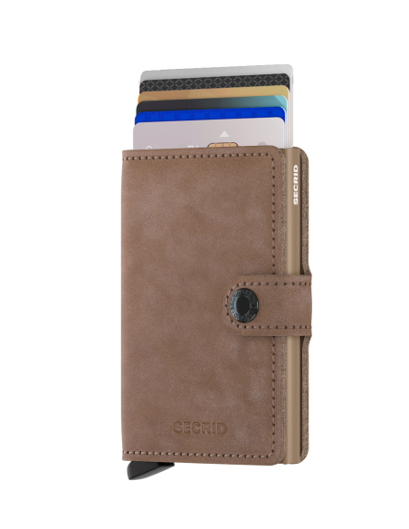 SECRID Cartera Miniwallet Vintage Taupe