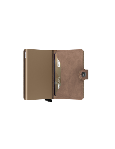 SECRID Cartera Miniwallet Vintage Taupe