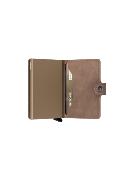 SECRID Cartera Miniwallet Vintage Taupe