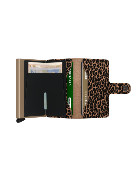 SECRID Cartera Miniwallet Leo Beige