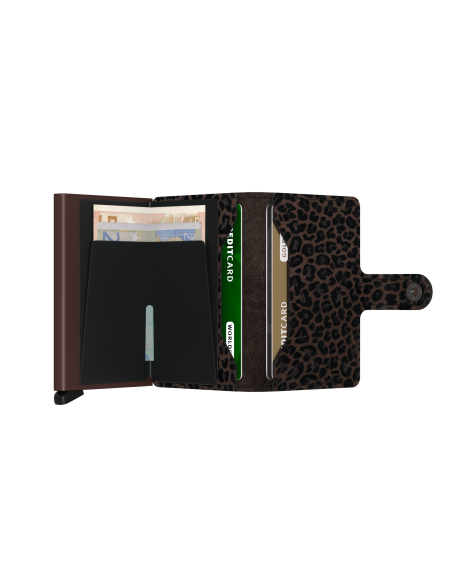 SECRID Miniwallet Leo Brown