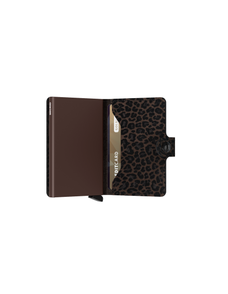 SECRID Miniwallet Leo Brown