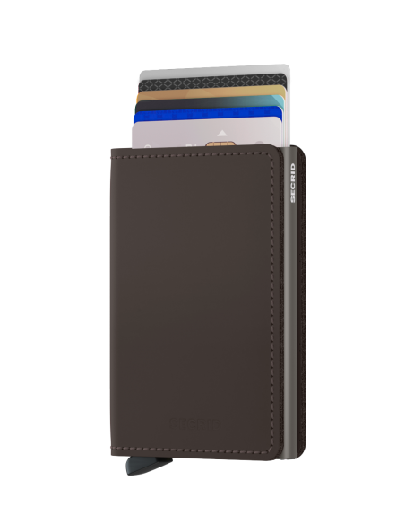 SECRID Cartera Slimwallet Matte Truffle