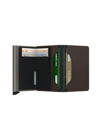 SECRID Cartera Slimwallet Matte Truffle