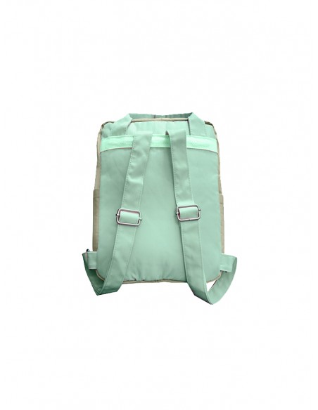 copy of MOCHILA GIRL MEDIANA SSK TRAVEL VERDE/BERENJENA