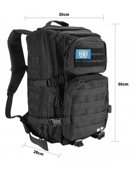 URBANFEEL MOCHILA MARINE USA NEGRA