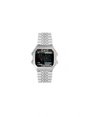SSK TIME RELOJ TIRE METALLIC PLATEADO...