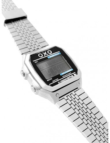 SSK TIME RELOJ TIRE METALLIC PLATEADO...