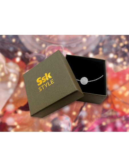SSK STYLE CIRCLE BRACELET SILVER